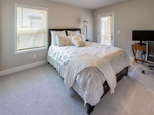 360 Hayden Cir, Woodstock, GA 30189 - bedroom featuring baseboards and light carpet