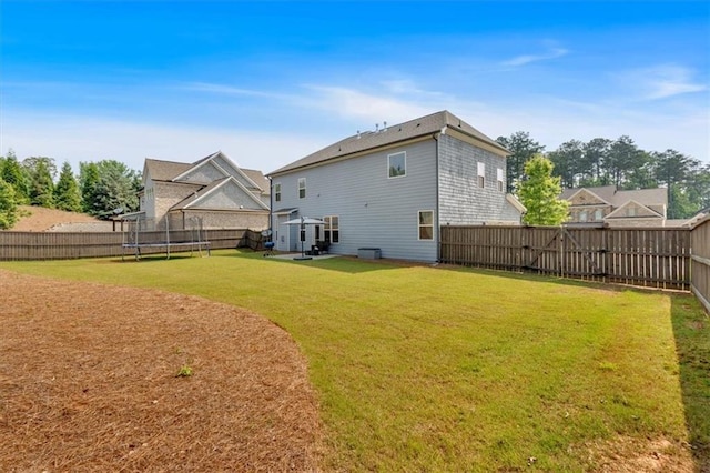 2953 Balvenie Pl, Acworth, GA 30101 - back of property featuring a trampoline