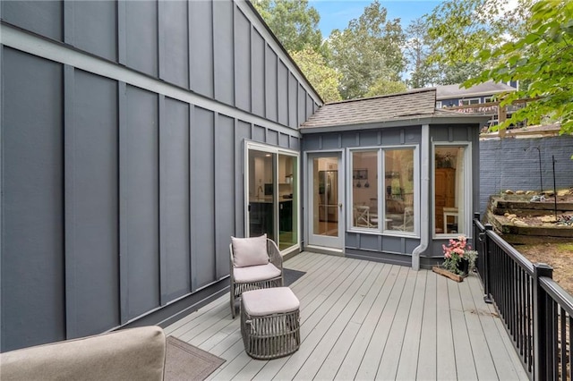 114 Narrows Loop, Waleska, GA 30183 - view of wooden deck