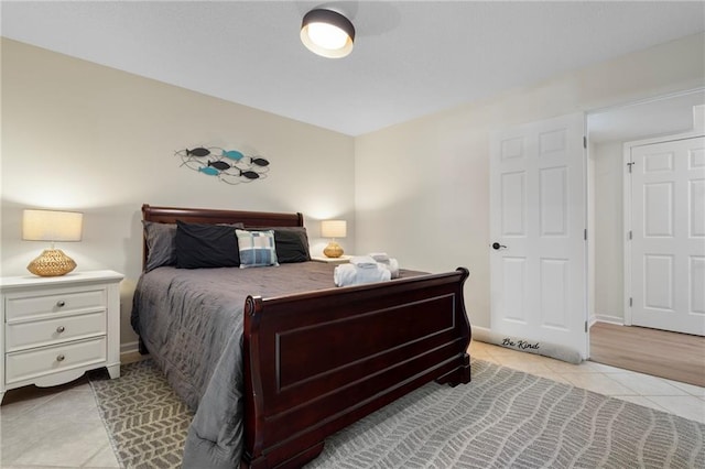 114 Narrows Loop, Waleska, GA 30183 - bedroom with light tile patterned flooring and baseboards