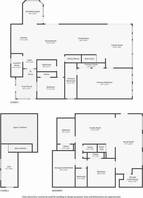 114 Narrows Loop, Waleska, GA 30183 - floor plan / room layout