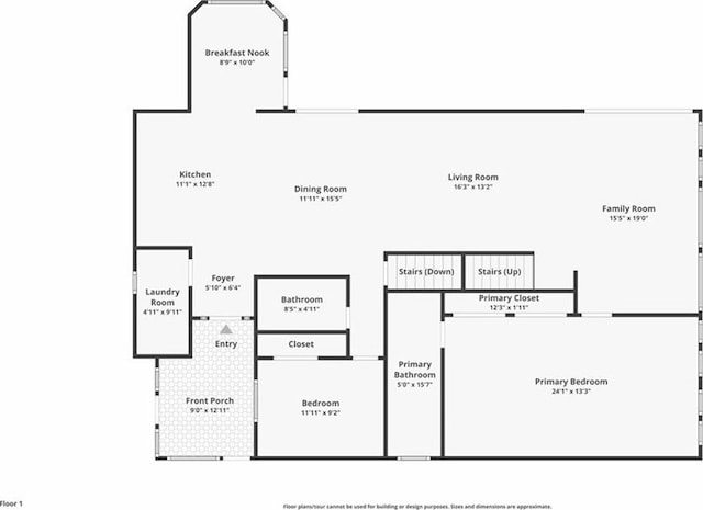 114 Narrows Loop, Waleska, GA 30183 - room layout