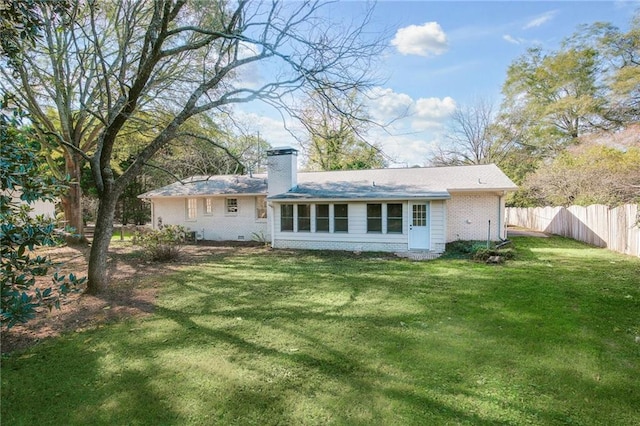 1830 Mayfield Rd, Alpharetta, GA 30009 - back of house with a chimney and brick siding