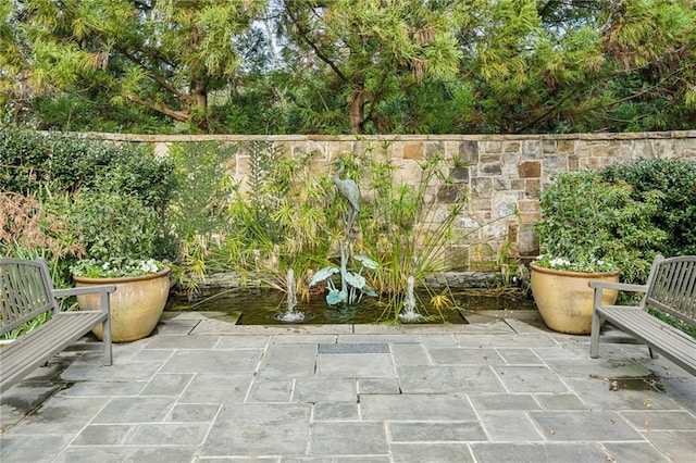 view of patio