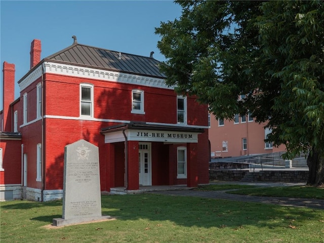 view of property