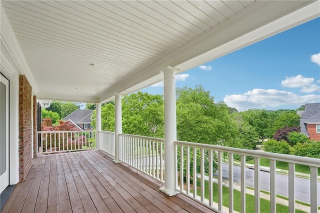 230 Summerhouse Ln, Atlanta, GA 30350 - view of wooden terrace