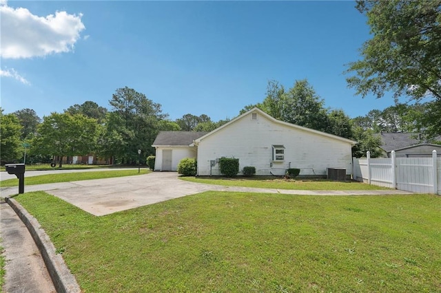 742 Redland Dr, Jonesboro, GA 30238 - view of home's exterior with central air condition unit