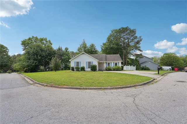 742 Redland Dr, Jonesboro, GA 30238 - single story home with concrete driveway