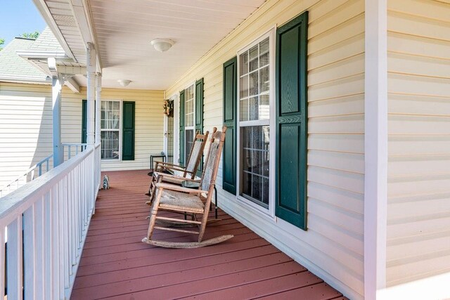 view of deck