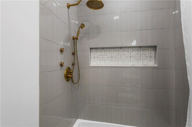2013 White Cypress Ct, Smyrna, GA 30082 - bathroom featuring tiled shower