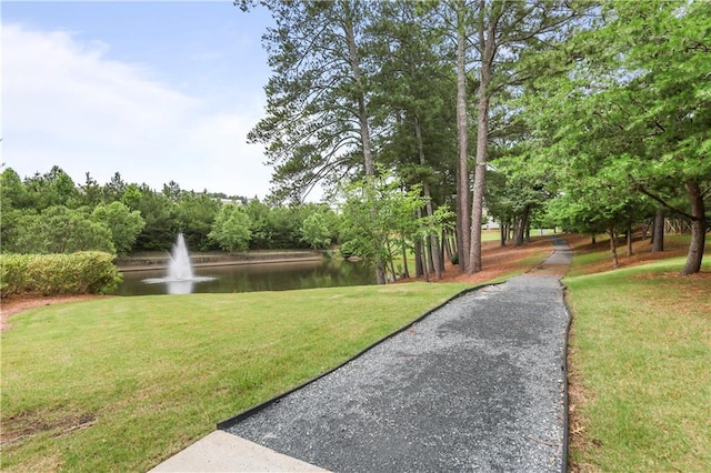 2013 White Cypress Ct, Smyrna, GA 30082 - view of community with a water view and a yard