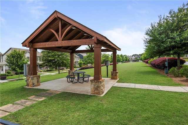 2013 White Cypress Ct, Smyrna, GA 30082 - surrounding community featuring a gazebo and a yard