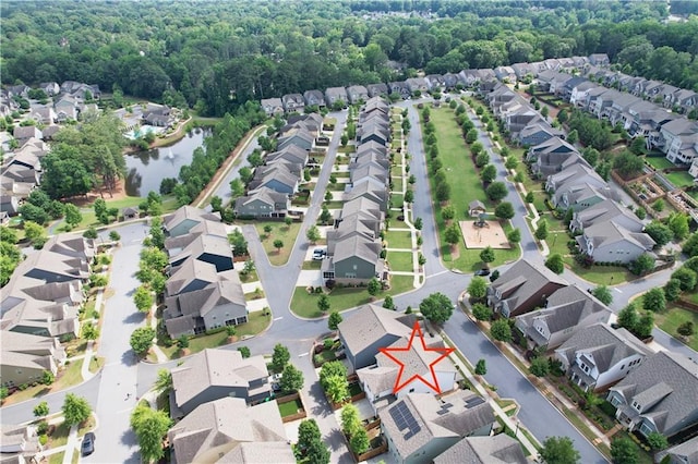 2013 White Cypress Ct, Smyrna, GA 30082 - aerial view of property's location featuring nearby suburban area and a nearby body of water