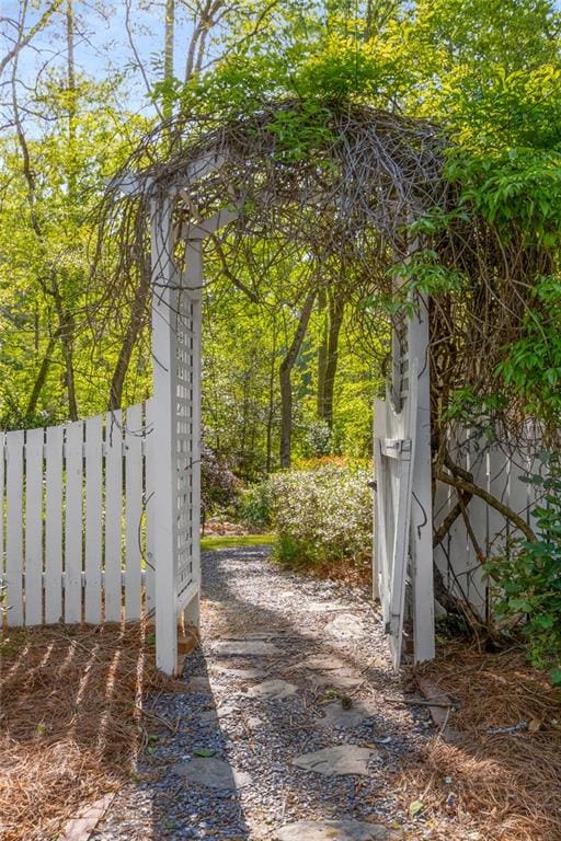 view of gate