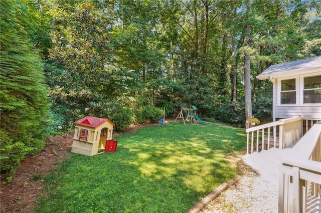 190 Windflower Trce, Roswell, GA 30075 - view of green lawn with a playground