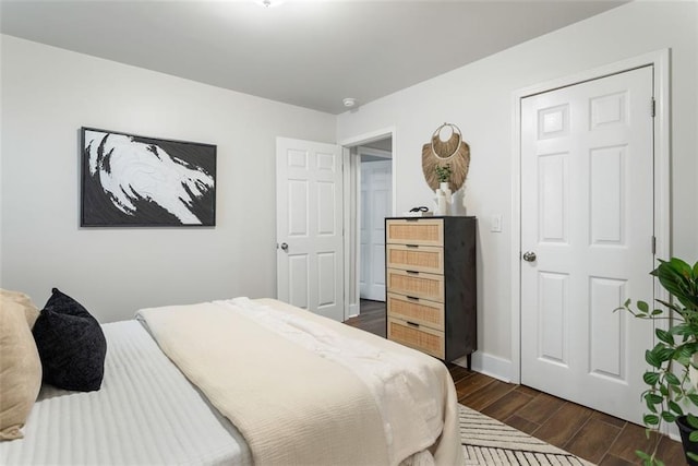 1258 Campbellton Rd SW, Atlanta, GA 30310 - bedroom with dark wood-style floors and baseboards