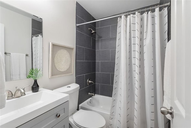 1258 Campbellton Rd SW, Atlanta, GA 30310 - bathroom featuring vanity and shower / bathtub combination with curtain