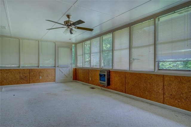 1830 Francis Rd SW, Conyers, GA 30094 - unfurnished sunroom featuring heating unit and healthy amount of natural light