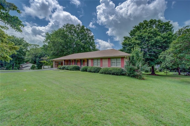 1830 Francis Rd SW, Conyers, GA 30094 - single story home featuring a garage and a front lawn