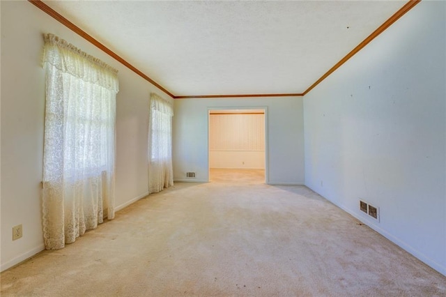 1830 Francis Rd SW, Conyers, GA 30094 - carpeted empty room with ornamental molding and baseboards