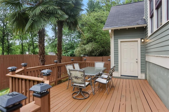 47 Oakridge Ave SE, Atlanta, GA 30317 - deck featuring outdoor dining space