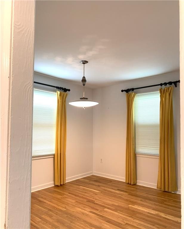 3604 Orchard Cir, Decatur, GA 30032 - unfurnished room featuring plenty of natural light and light wood-type flooring