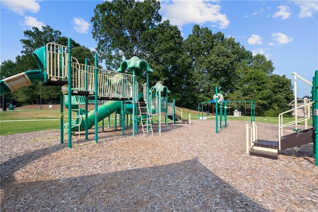 view of communal playground