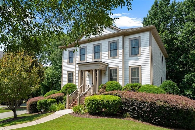 1215 Renaissance Ct SE, Mableton, GA 30126 - view of front of house with a front yard