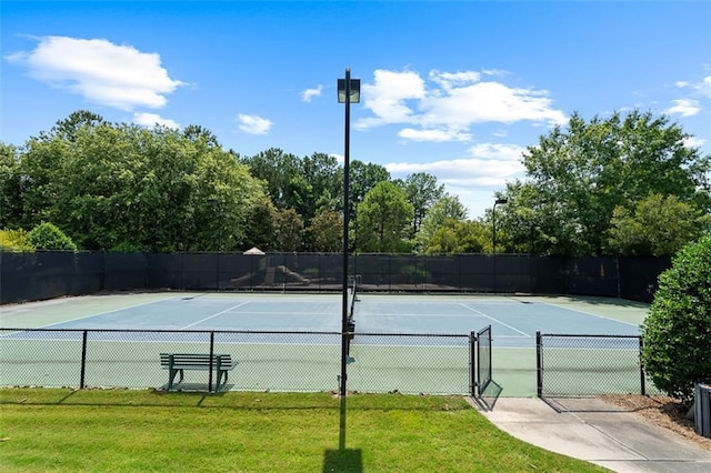 1215 Renaissance Ct SE, Mableton, GA 30126 - view of tennis court featuring community basketball court