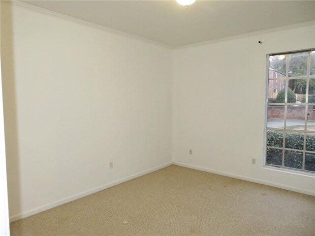 5586 Kingsport Dr, Atlanta, GA 30342 - unfurnished room with carpet and crown molding