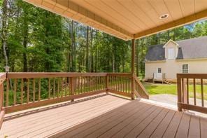 5365 Winding Ln, Suwanee, GA 30024 - view of wooden terrace
