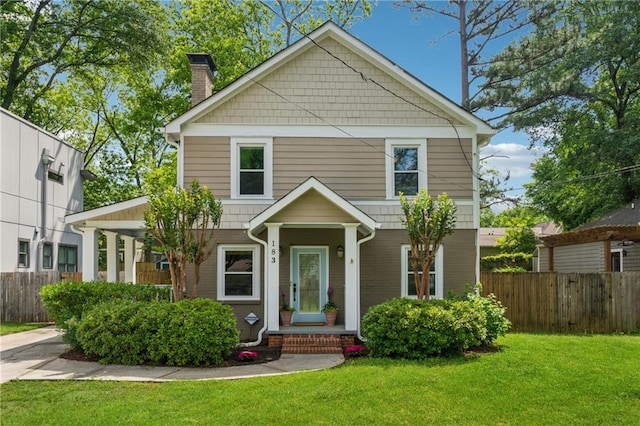 183 Whitefoord Ave NE, Atlanta, GA 30307 - view of front of property with a chimney