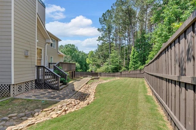 87 Washington Blvd, Dallas, GA 30132 - view of yard with a patio and a deck