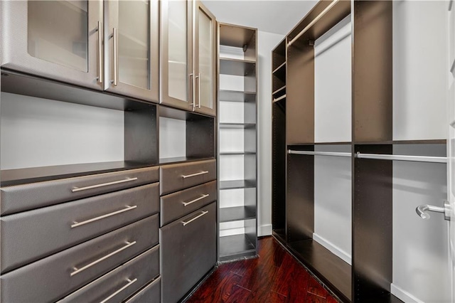 1080 Peachtree St NE Unit 2710, Atlanta, GA 30309 - spacious closet with dark wood-style flooring