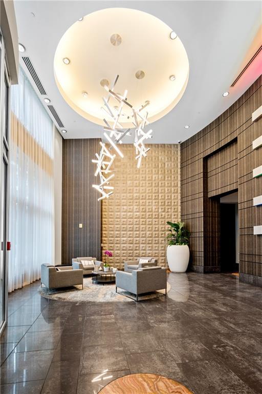 1080 Peachtree St NE Unit 2710, Atlanta, GA 30309 - lobby featuring recessed lighting