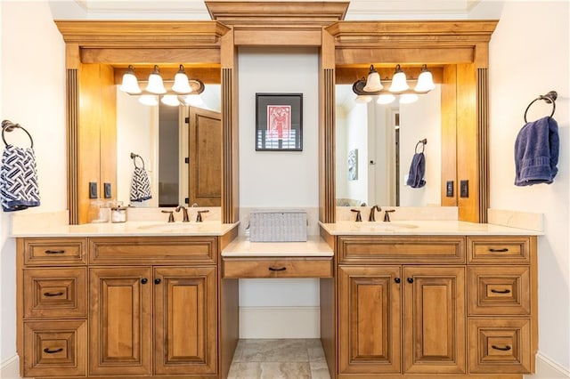 5352 Lacosta Ln, Alpharetta, GA 30022 - bathroom with vanity