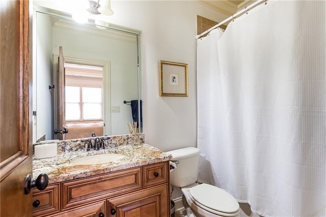 5352 Lacosta Ln, Alpharetta, GA 30022 - bathroom featuring toilet and vanity