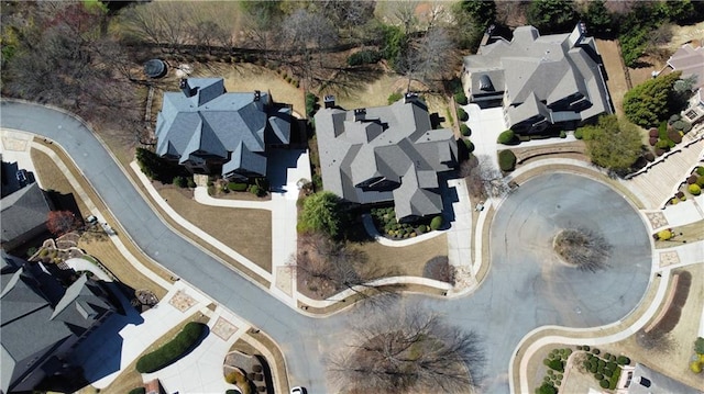 5352 Lacosta Ln, Alpharetta, GA 30022 - aerial overview of property's location with nearby suburban area