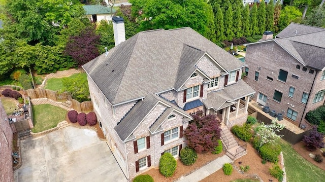 aerial view