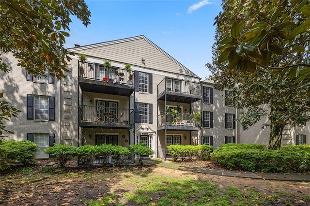 view of property featuring central AC