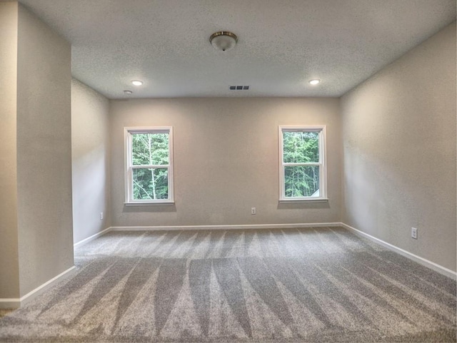 3730 Reserve Overlook Way, Cumming, GA 30041 - unfurnished room featuring carpet flooring, baseboards, a textured ceiling, and recessed lighting