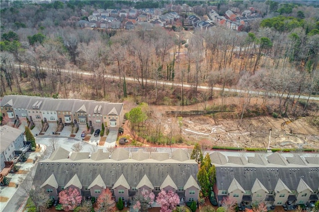 drone / aerial view featuring a residential view