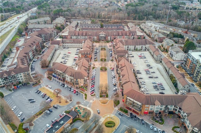 aerial view