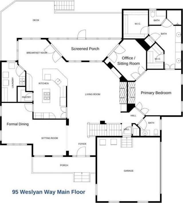 95 Weslyan Way, Oxford, GA 30054 - property floor plan