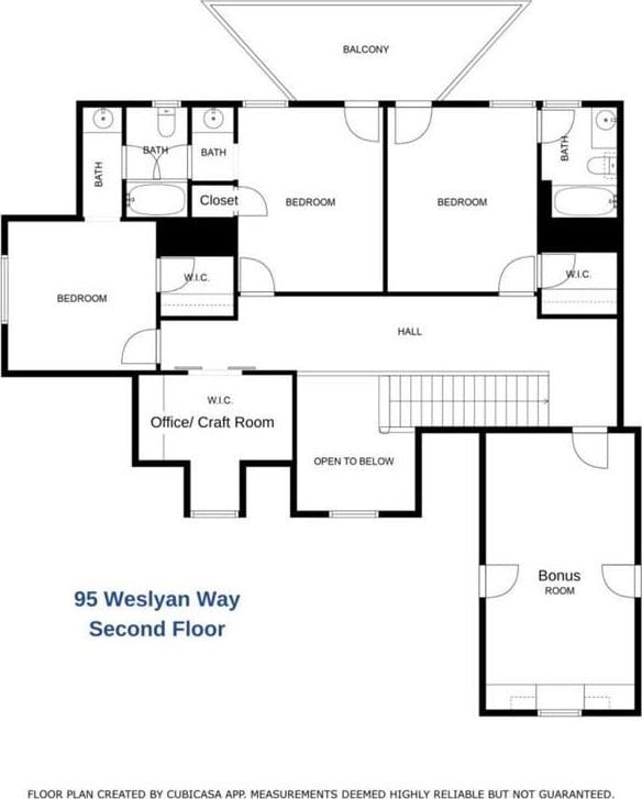 95 Weslyan Way, Oxford, GA 30054 - property floor plan