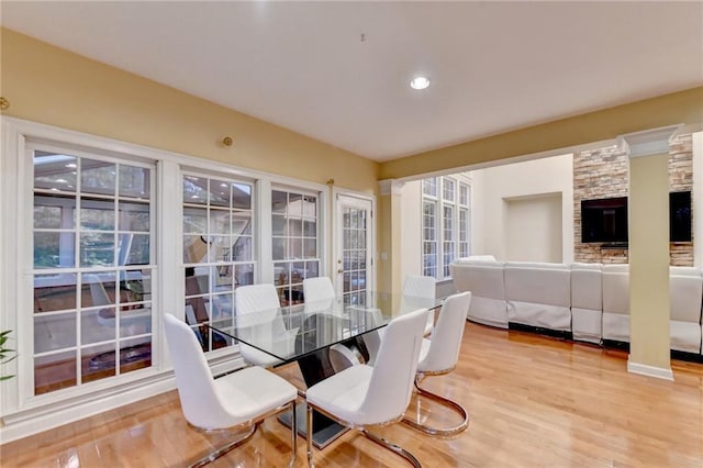 3565 Hickory Branch Trl, Suwanee, GA 30024 - dining room featuring light wood finished floors