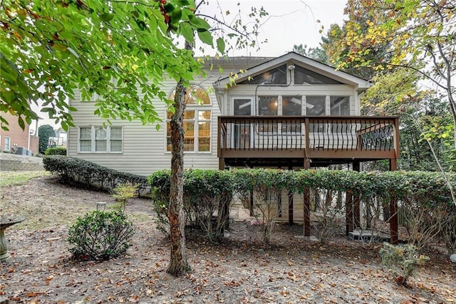 3565 Hickory Branch Trl, Suwanee, GA 30024 - back of house with a sunroom
