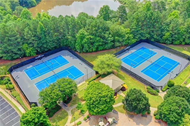 3565 Hickory Branch Trl, Suwanee, GA 30024 - bird's eye view of a nearby body of water