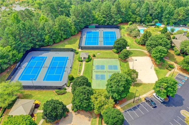 3565 Hickory Branch Trl, Suwanee, GA 30024 - bird's eye view of a pool
