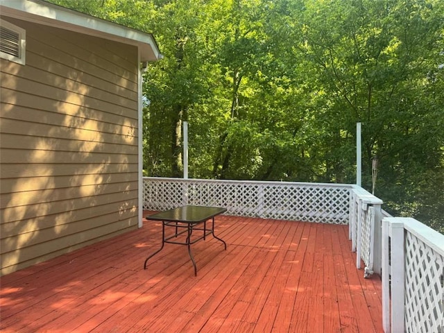 view of deck